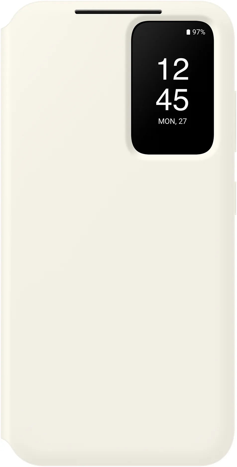 Samsung Smart Clear View Cover Galaxy S23 5G Cream - Essentify