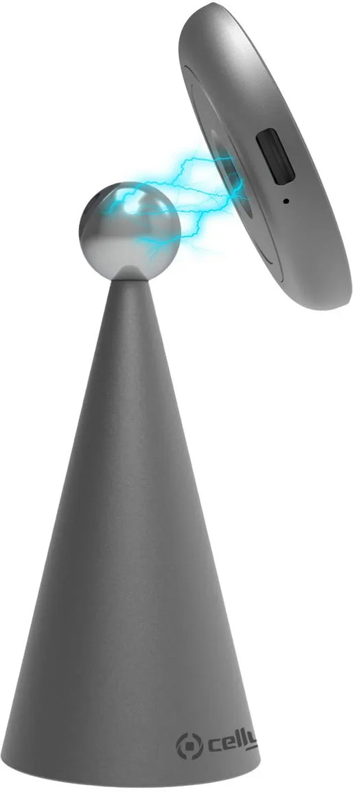 Celly Magstandcharge Magsafe Wireless Charger Holder Grey - Essentify
