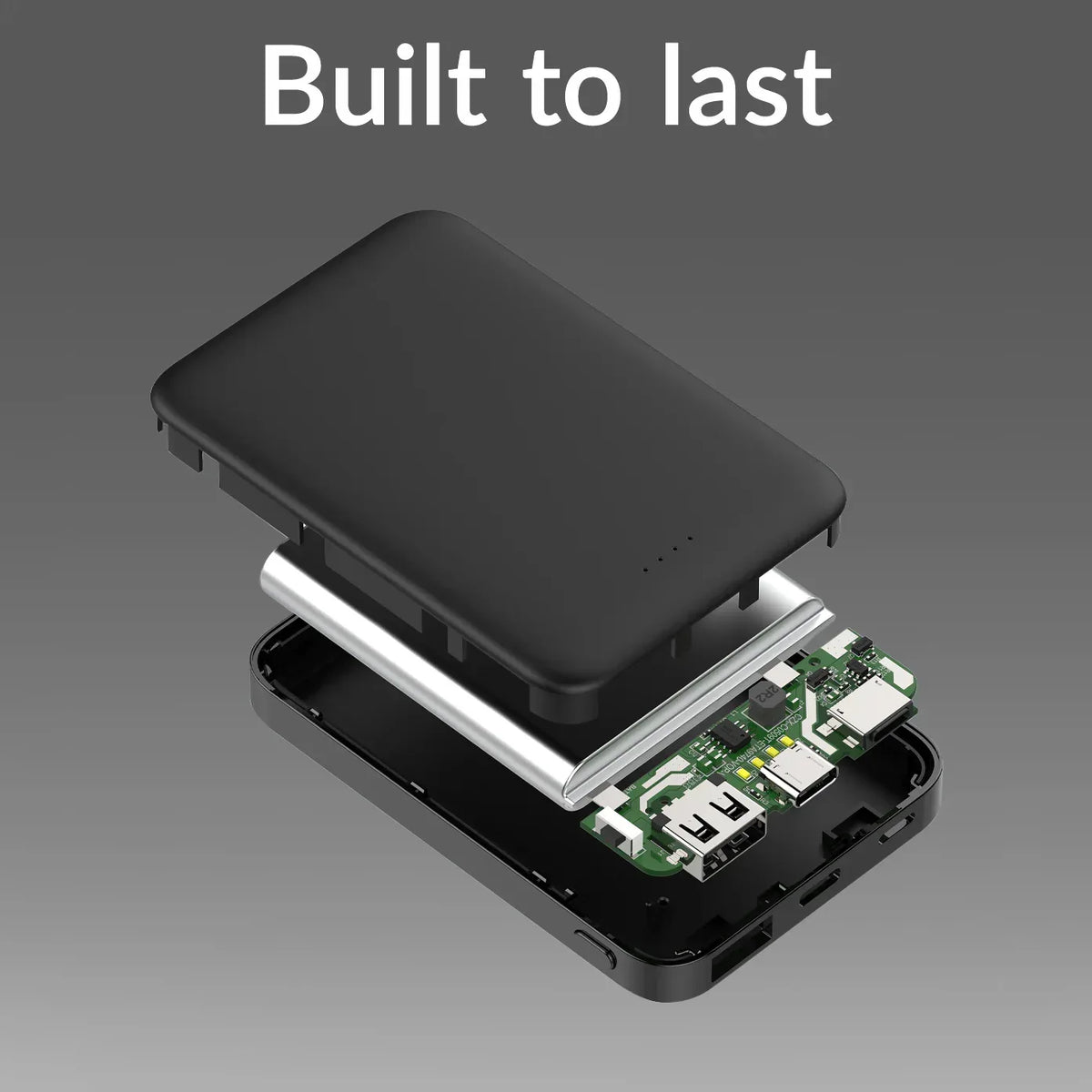 Mobilize Power Bank 5000Mah 15W Black - Essentify