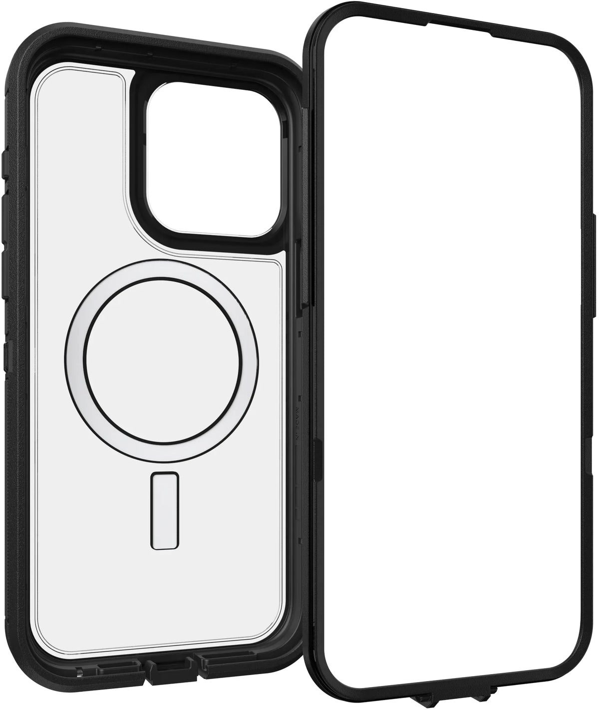 Otterbox Defender Series Xt With Magsafe Apple Iphone 15 Pro Max Clear/Black - Essentify