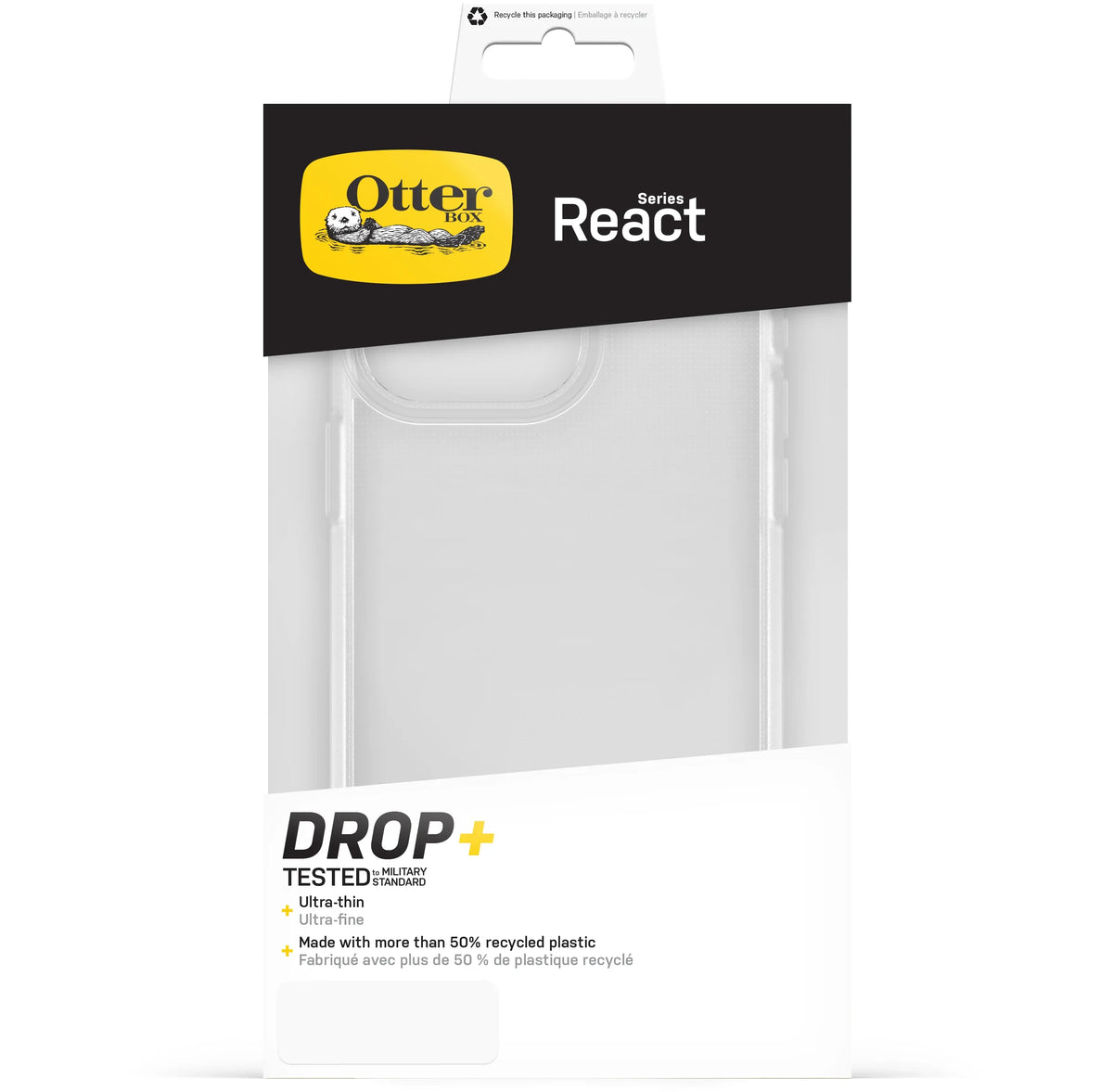 Otterbox React Series Apple Iphone 15 Pro Max Clear - Essentify