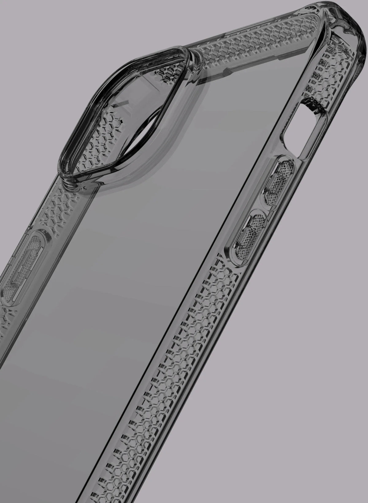 Itskins Level 2 Spectrumclear_R For Apple Iphone 14/15 Smoke - Essentify