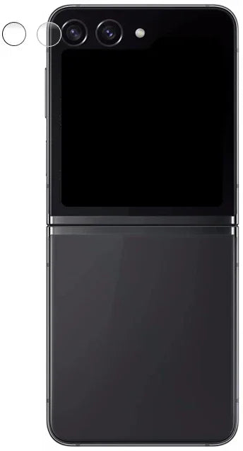 Mobilize Glass Screen Protector Samsung Galaxy Z Flip5 (Outer Display + Camera) - Essentify