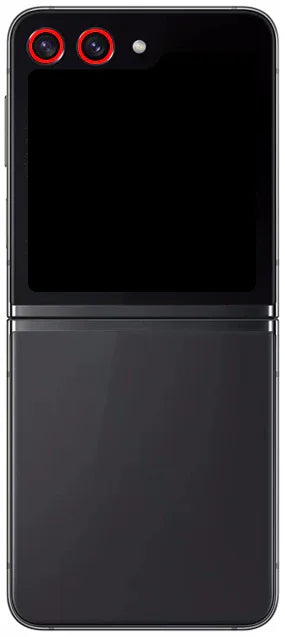 Mobilize Glass Screen Protector Samsung Galaxy Z Flip5 (Outer Display + Camera) - Essentify