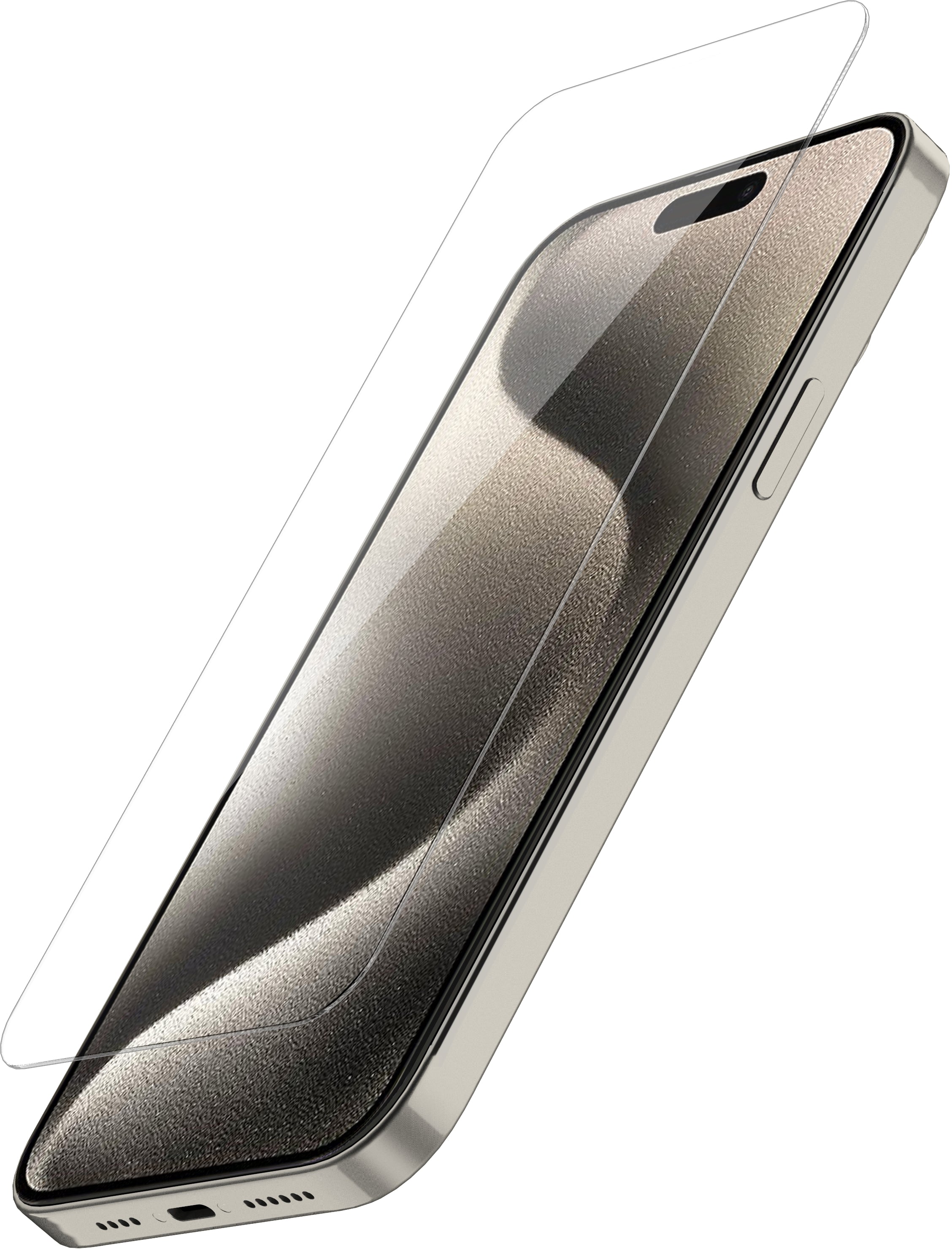 Itskins Supreme Glass Screen Protector With Alignment Tool Apple Iphone 15 Pro Max Clear