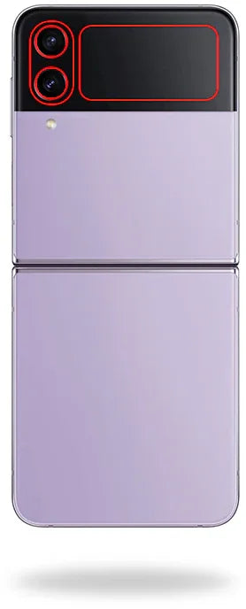 Mobilize Glass Screen Protector Samsung Galaxy Z Flip4 (Outer Display + Camera) - Essentify