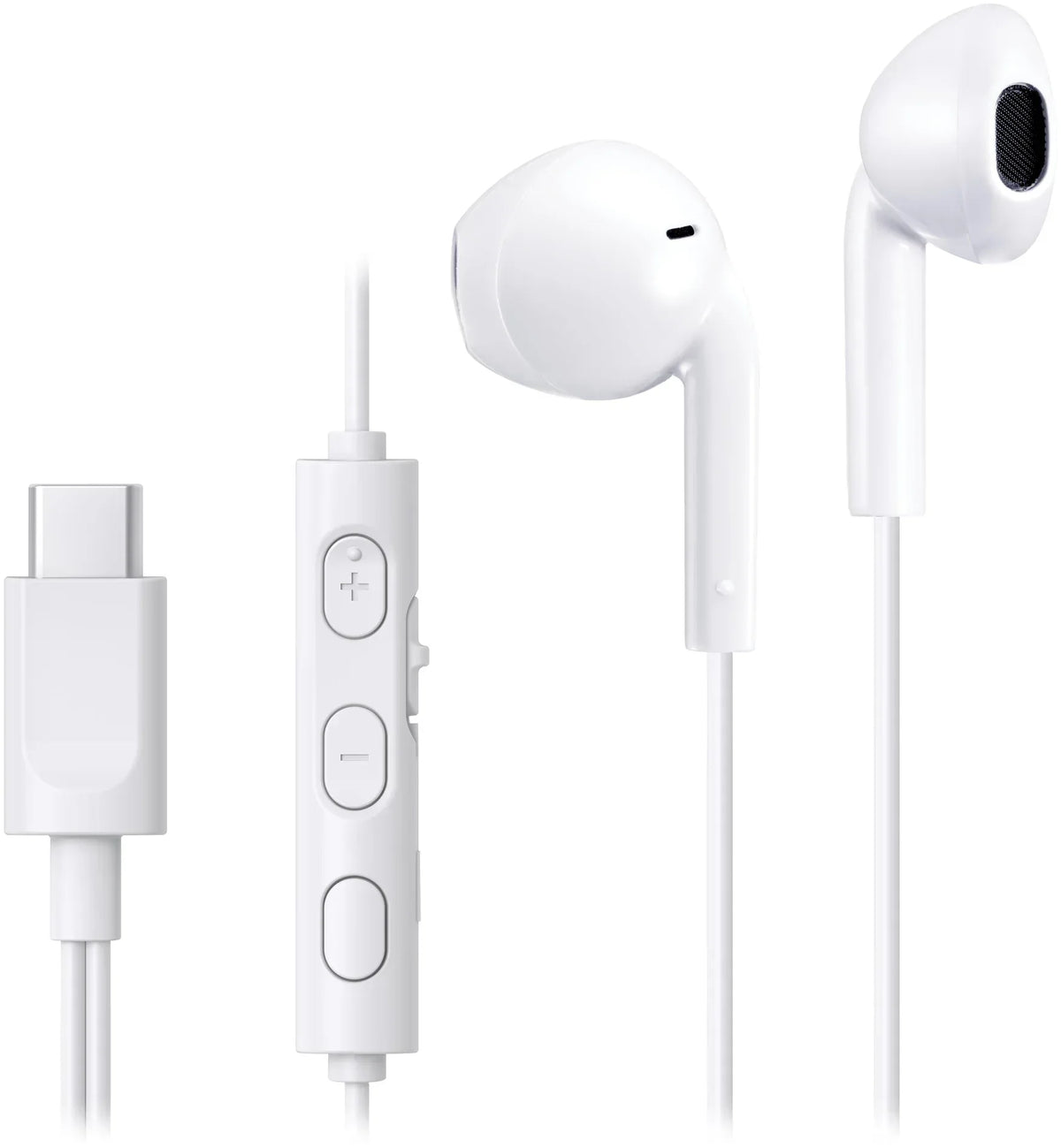 Jvc In-Ear Usb-C Stereo Headset + Remote White - Essentify
