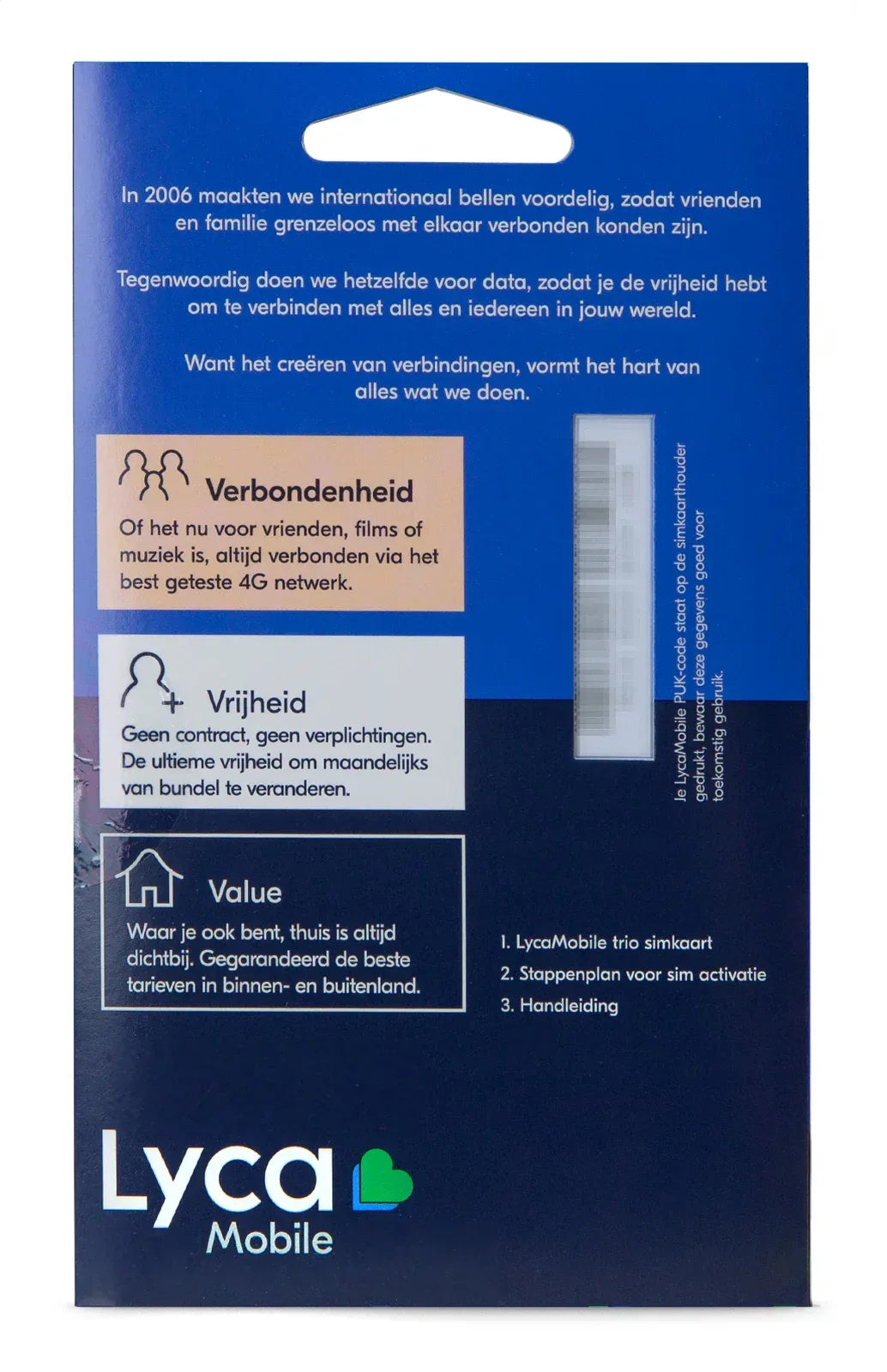 Lycamobile Holland Plan Unlimited - Essentify