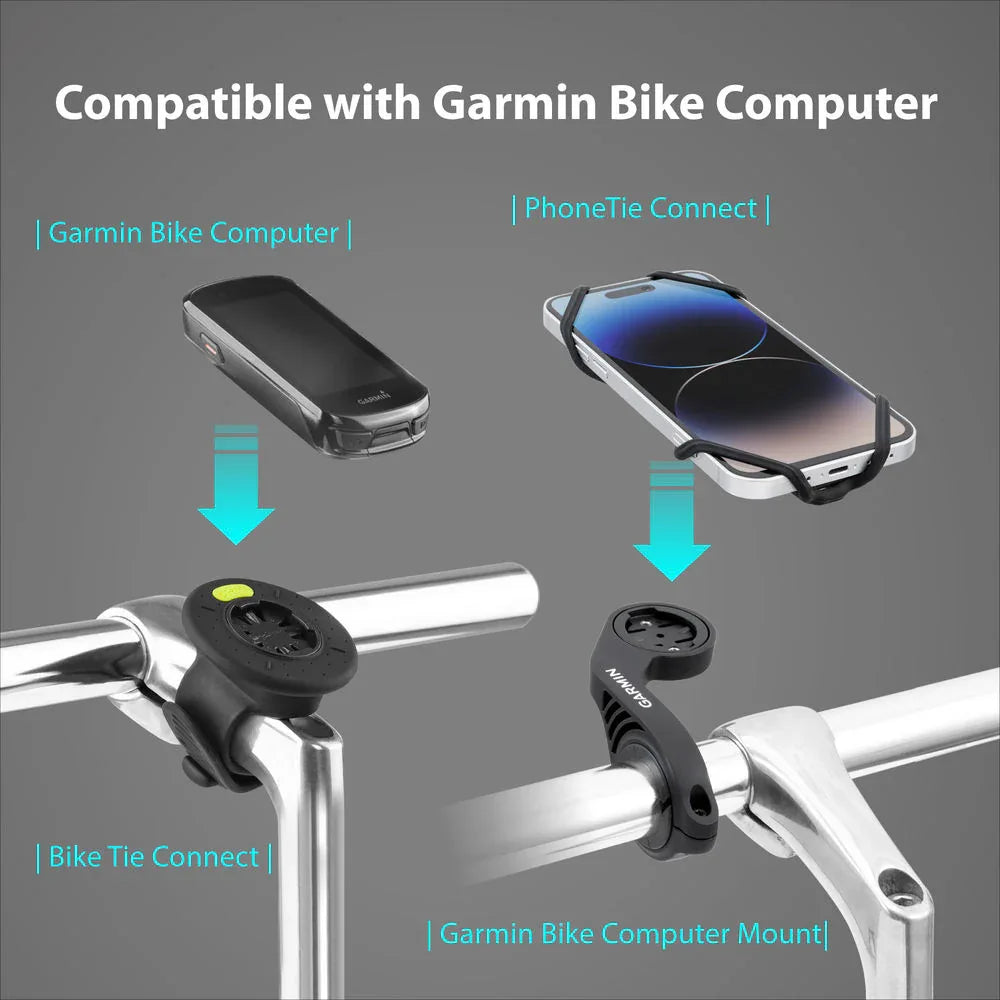 Bone Bike Tie Connect Kit 2 Black - Essentify