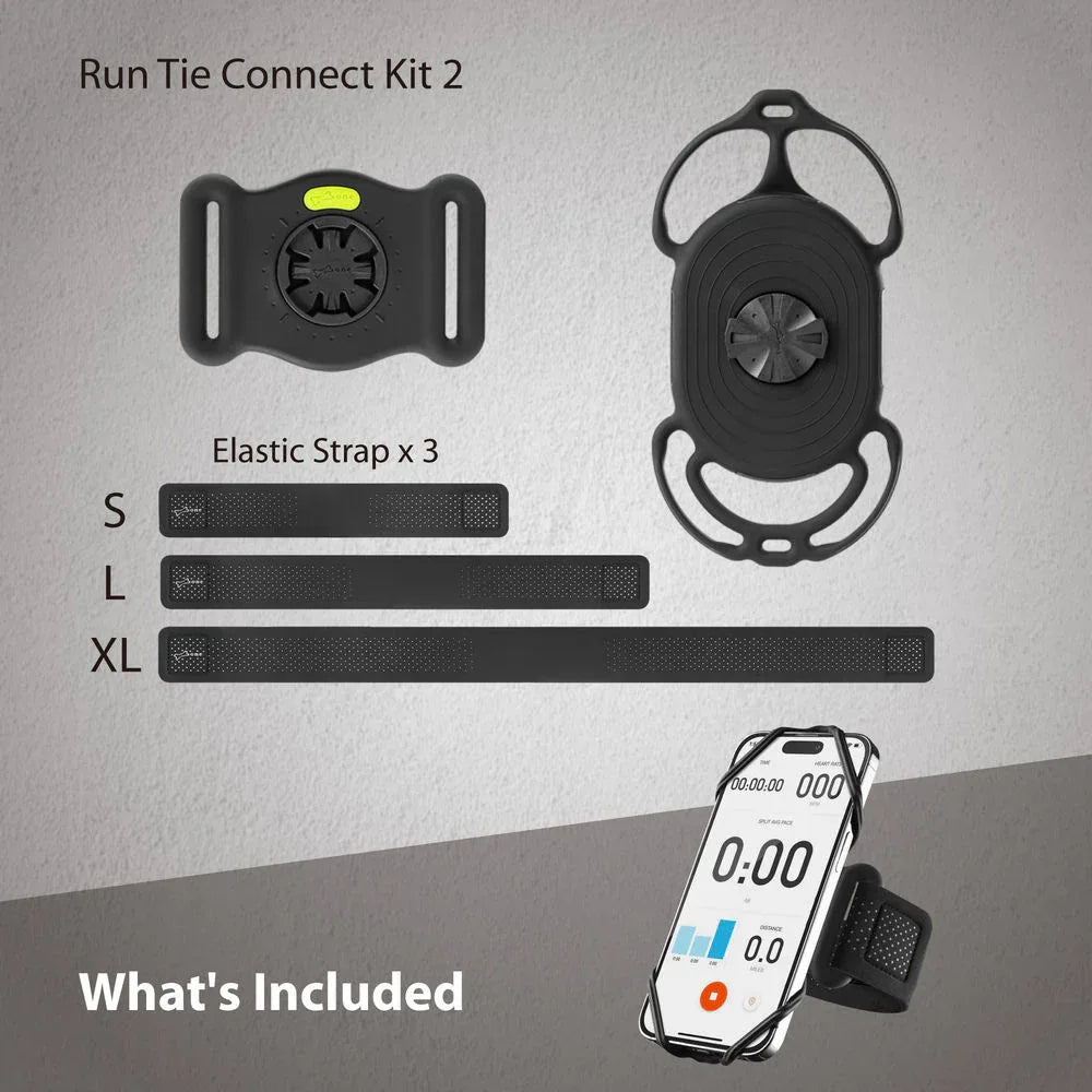 Bone Run Tie Connect Kit 2 Black - Essentify