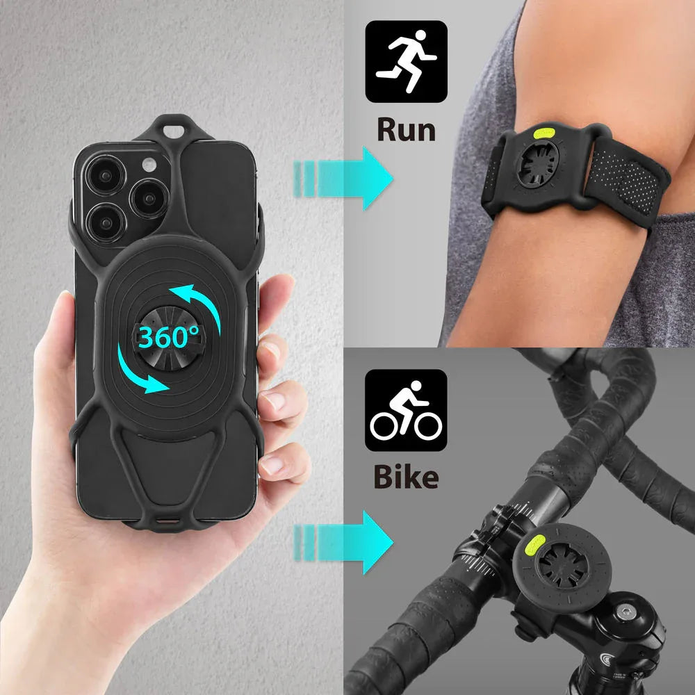 Bone Run+Bike Tie Connect Kit 2 Black - Essentify