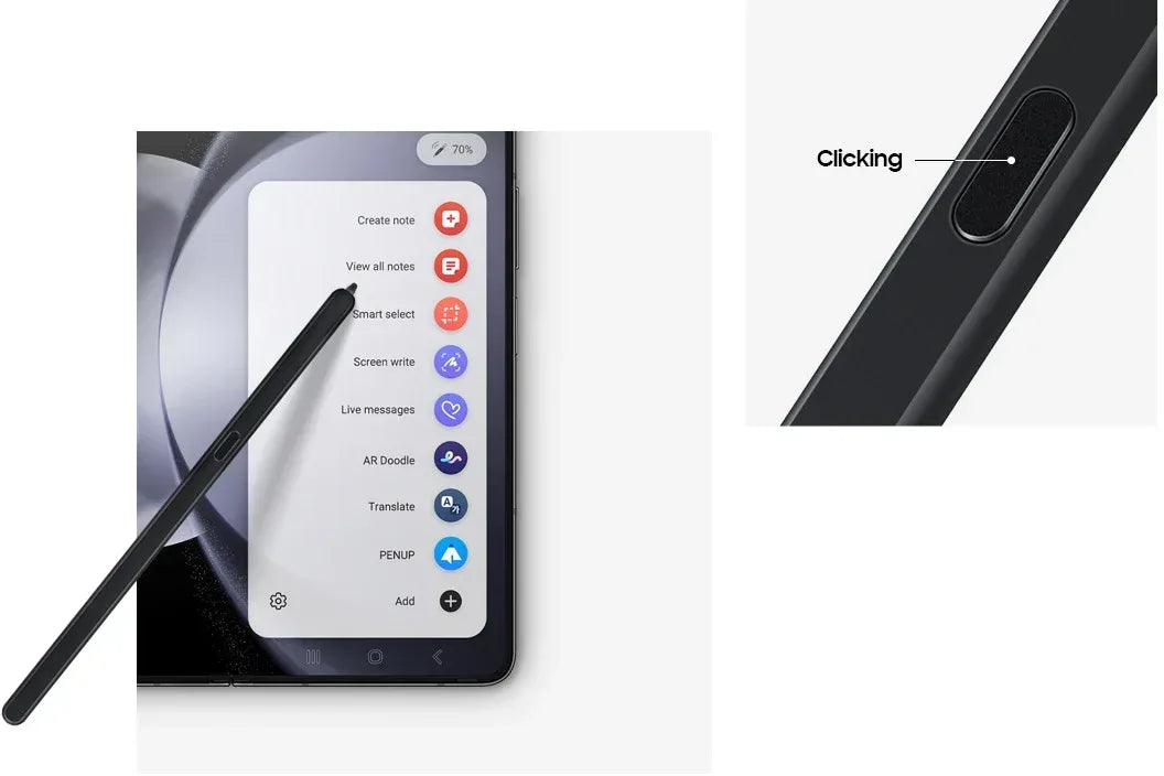 Samsung S Pen Fold Edition Galaxy Z Fold5 Black - Essentify