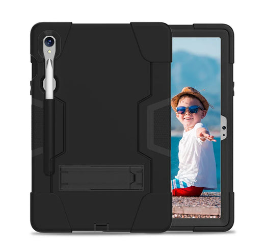 Xccess Survivor Essential Case Samsung Galaxy Tab S9 11/S9 Fe Black (Screenless) - Essentify