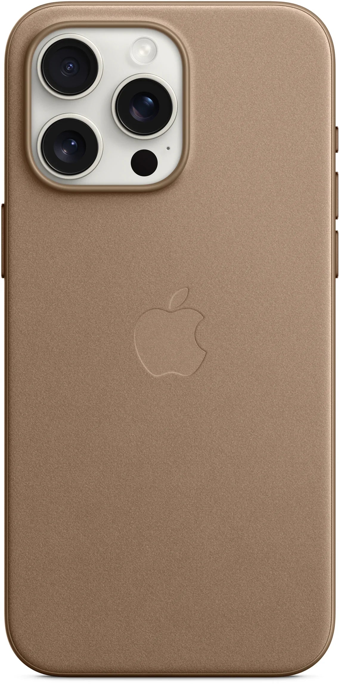 Apple Finewoven Case With Magsafe Iphone 15 Pro Max Taupe - Essentify