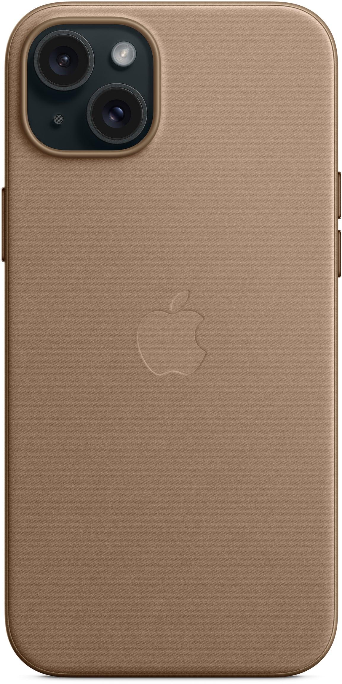 Apple Finewoven Case With Magsafe Iphone 15 Plus Taupe - Essentify