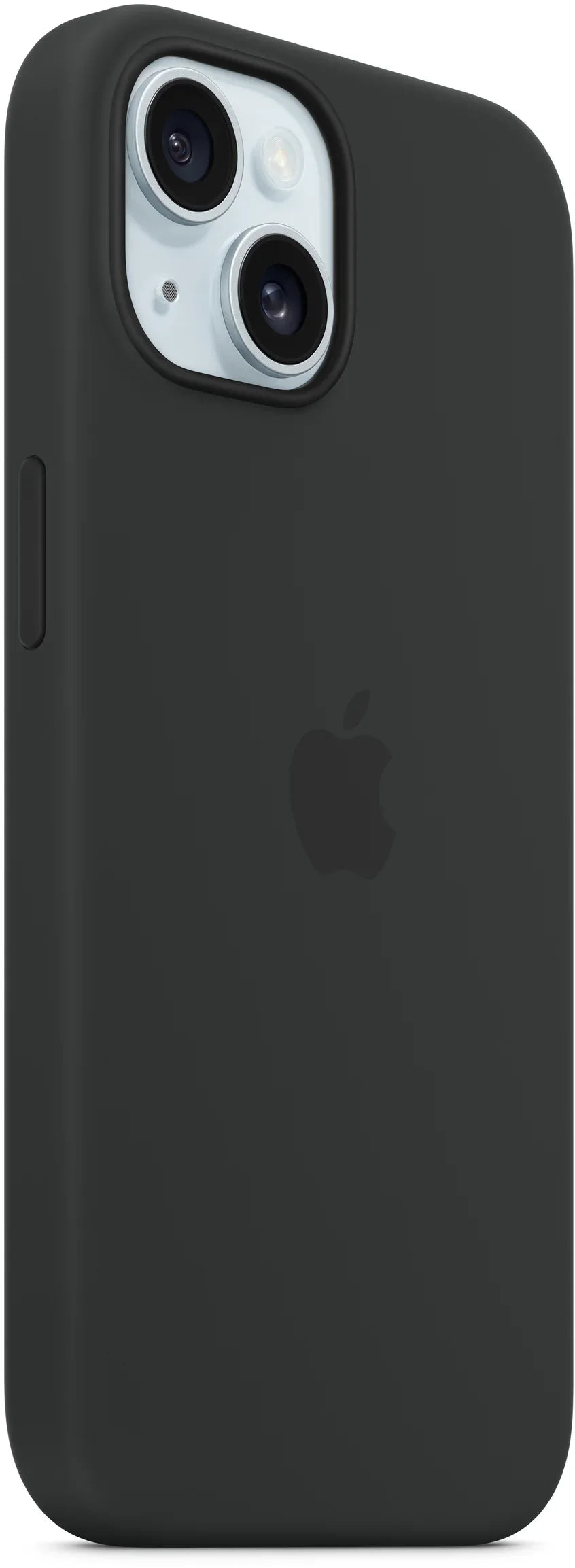 Apple Silicone Case With Magsafe Iphone 15 Plus Black - Essentify