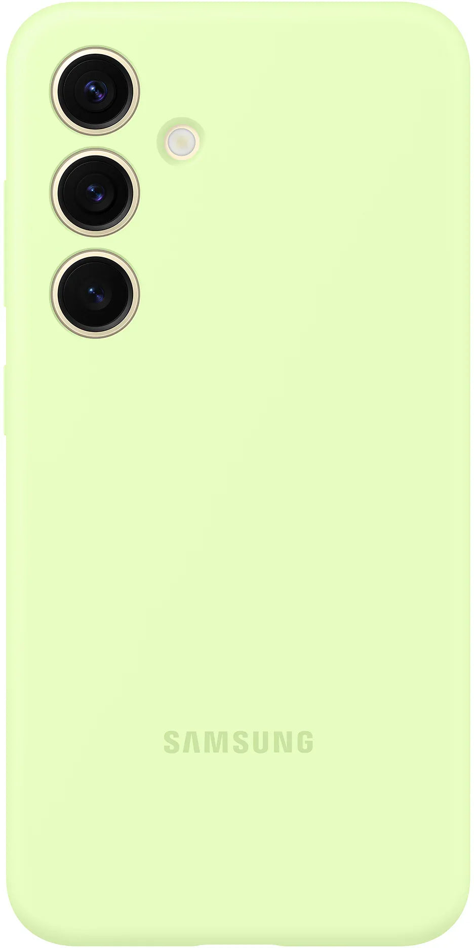 Samsung Silicone Cover Galaxy S24 5G Lime - Essentify