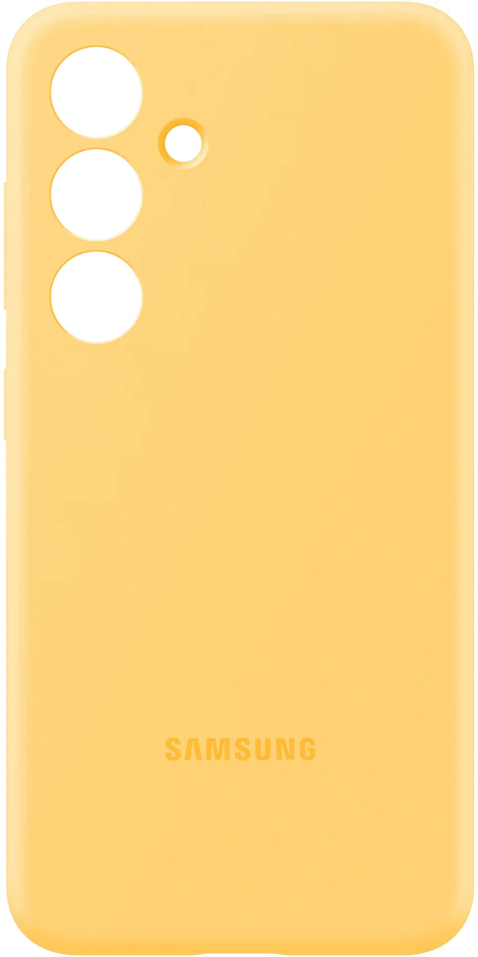 Samsung Silicone Cover Galaxy S24 5G Yellow - Essentify
