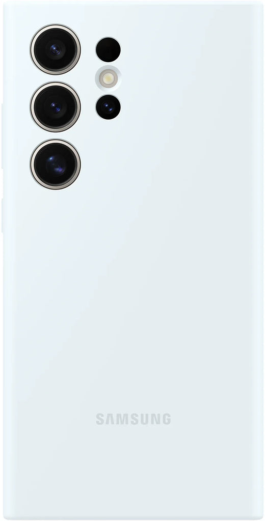 Samsung Silicone Cover Galaxy S24 Ultra 5G White - Essentify
