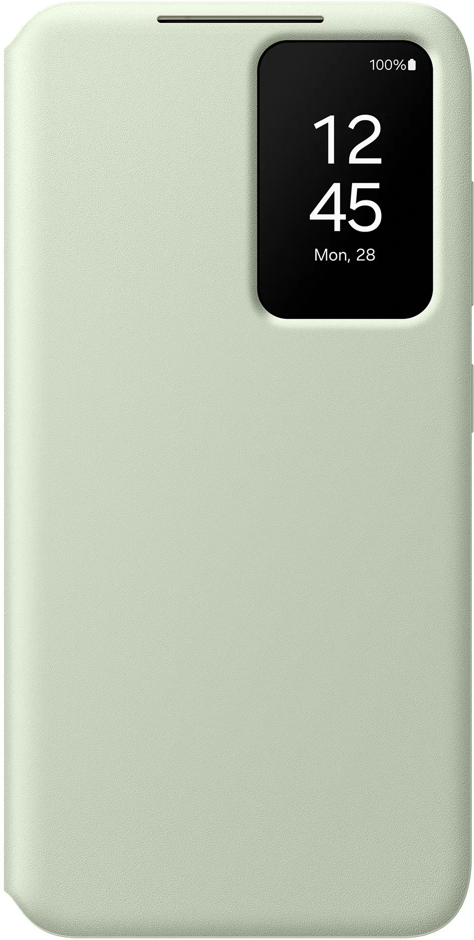 Samsung Smart View Wallet Case Galaxy S24 5G Light Green - Essentify