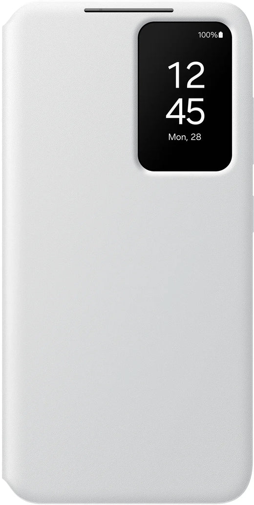 Samsung Smart View Wallet Case Galaxy S24 5G White - Essentify