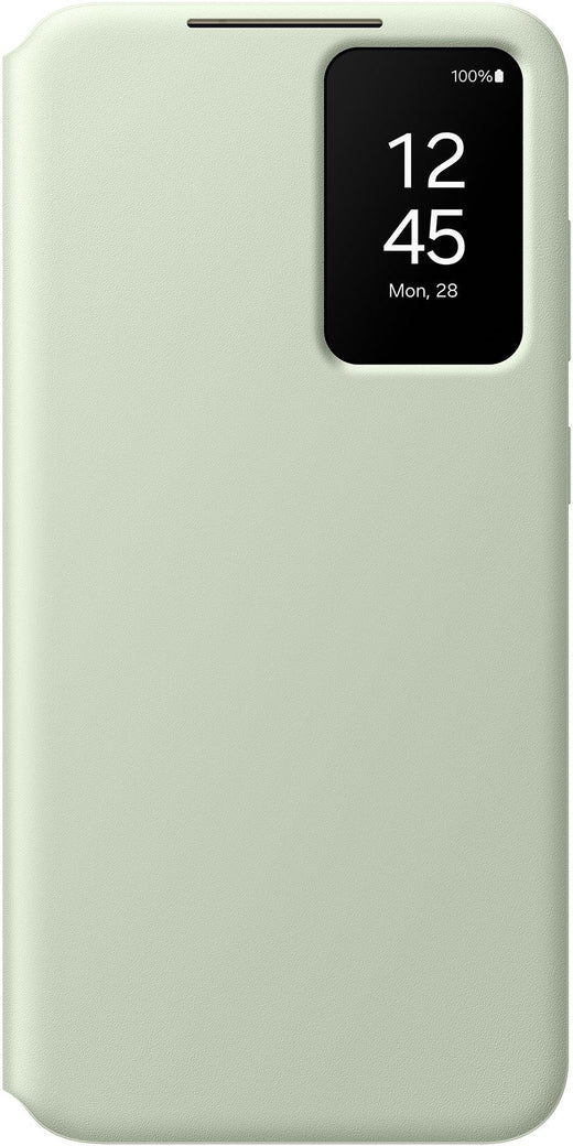 Samsung Smart View Wallet Case Galaxy S24+ 5G Light Green - Essentify