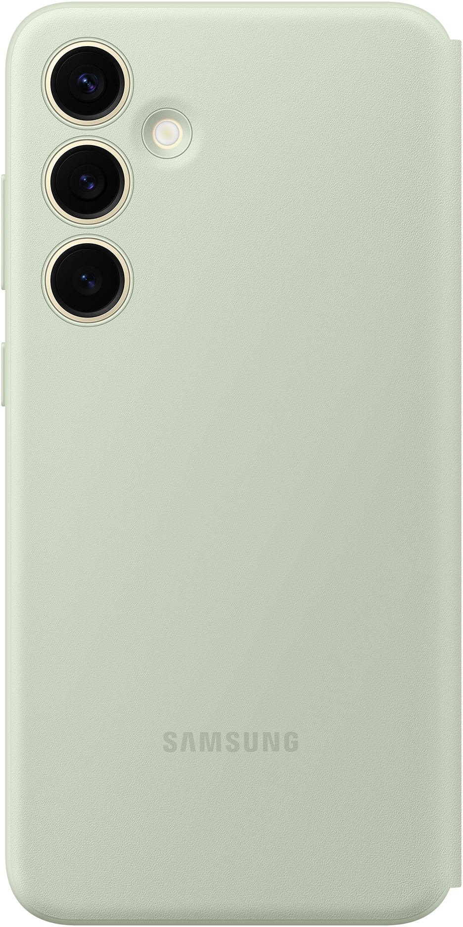 Samsung Smart View Wallet Case Galaxy S24+ 5G Light Green - Essentify