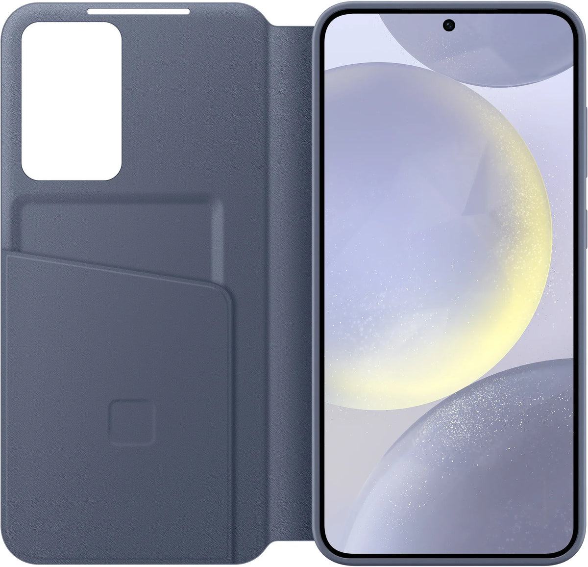 Samsung Smart View Wallet Case Galaxy S24+ 5G Violet - Essentify
