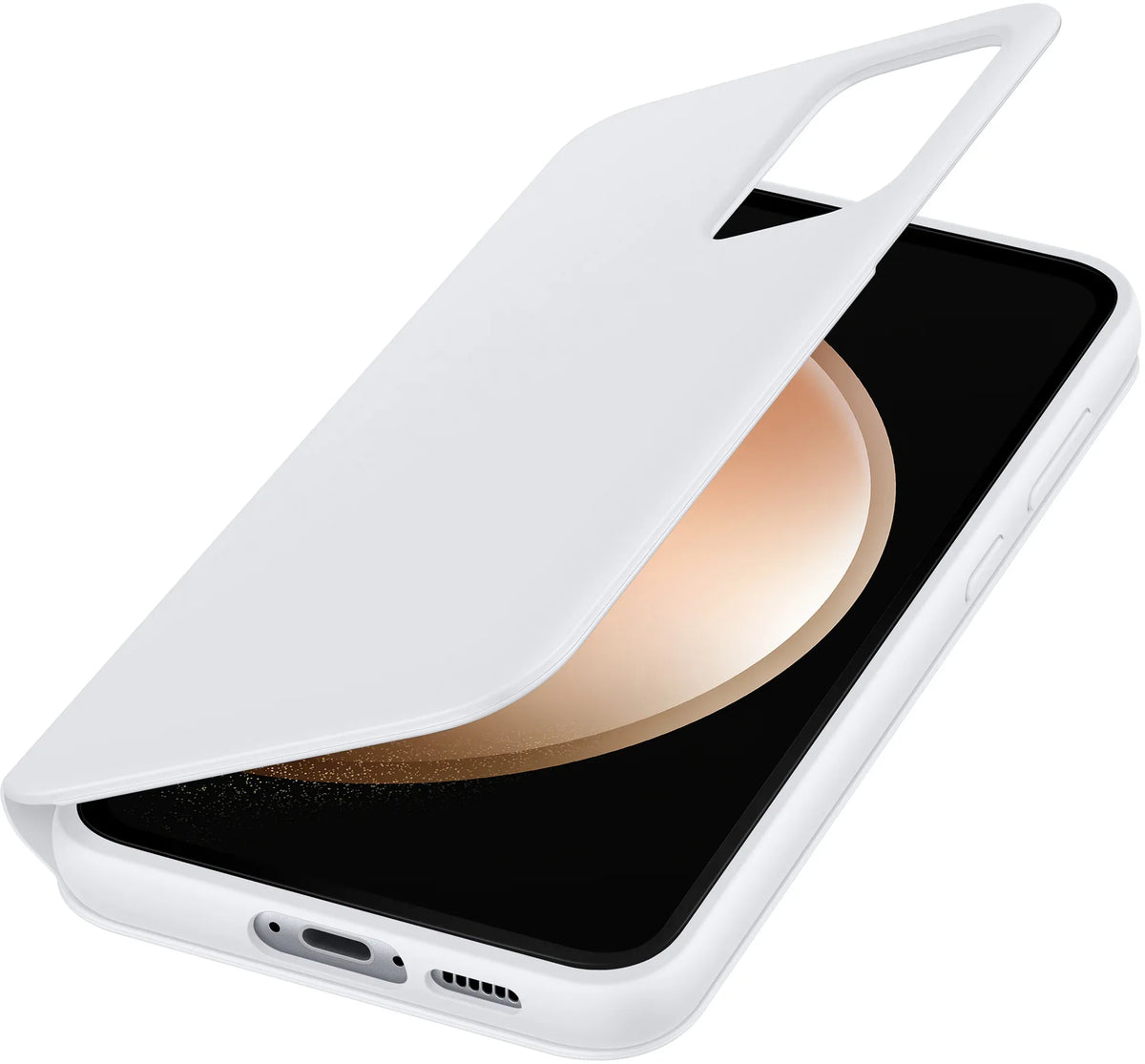 Samsung Smart View Wallet Case Galaxy S23 Fe 5G White - Essentify