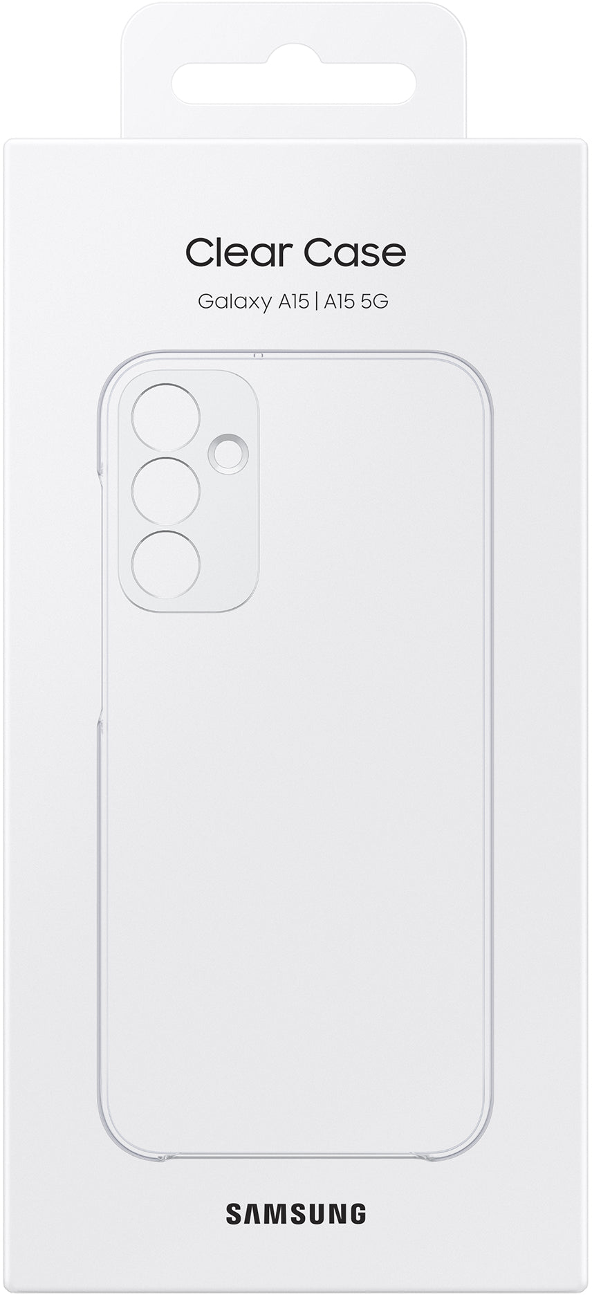 Samsung Ef-Qa156Ctegww Samsung Clear Case Galaxy A15 4G/5G Transparent