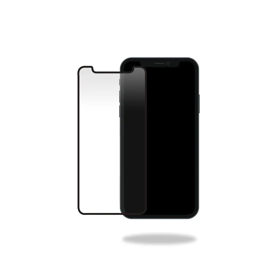 Mobilize Privacy Glass Screen Protector - Black Frame - For Apple Iphone 12/12 Pro - Essentify