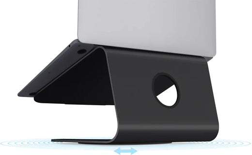 Rain Design Mstand 360 Laptop Stand + Swivel Base Black - Essentify