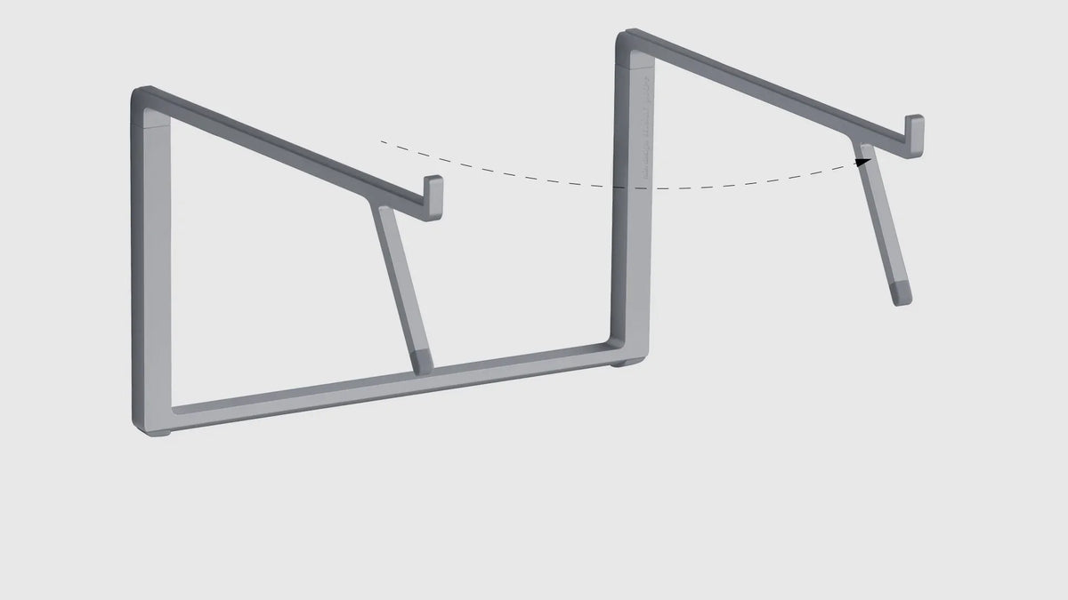 Rain Design Mbar Pro+ Foldable Laptop Stand Silver - Essentify