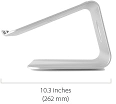 Rain Design Mstand 360 Laptop Stand + Swivel Base Midnight