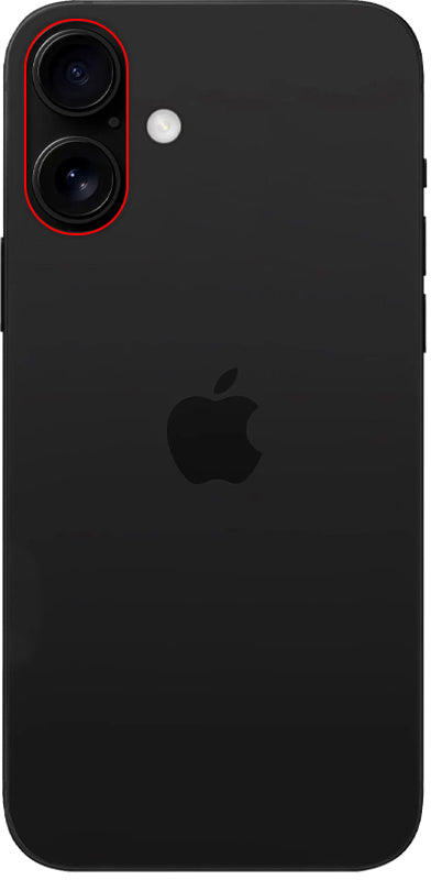 Mobilize Glass Screen Protector For Camera Apple Iphone 16/16 Plus