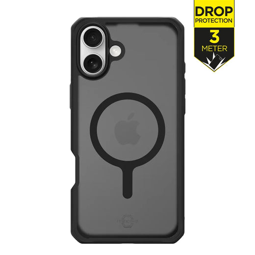 Itskins Level 2 Hybridmagfrost_R For Apple Iphone 16 Plus Black - Essentify