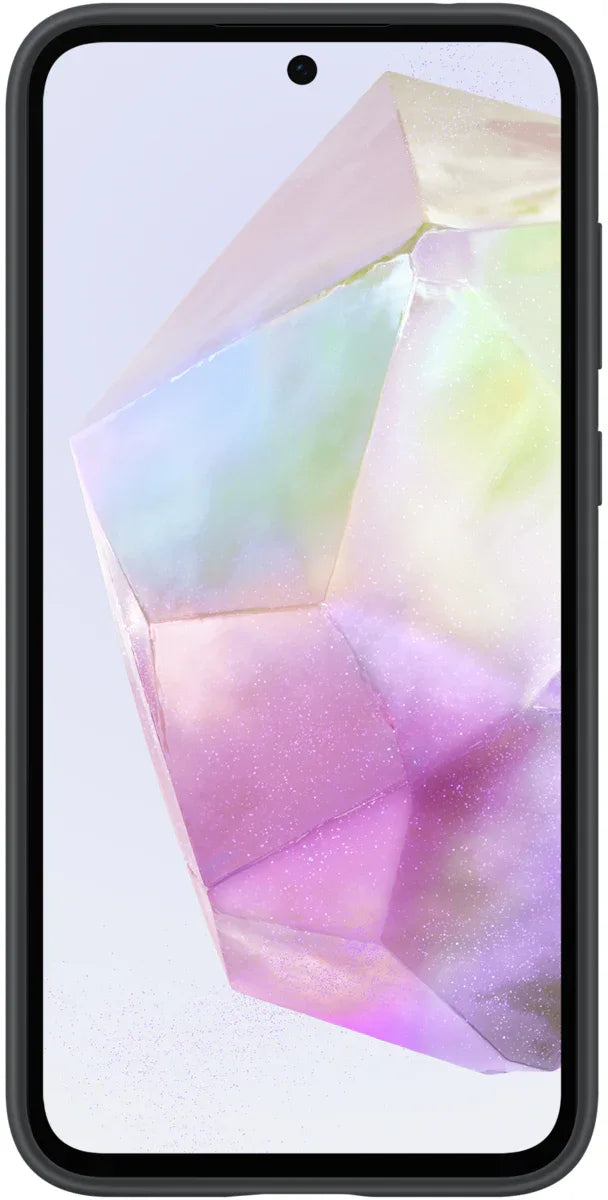 Samsung Silicone Cover Galaxy A35 5G Black - Essentify