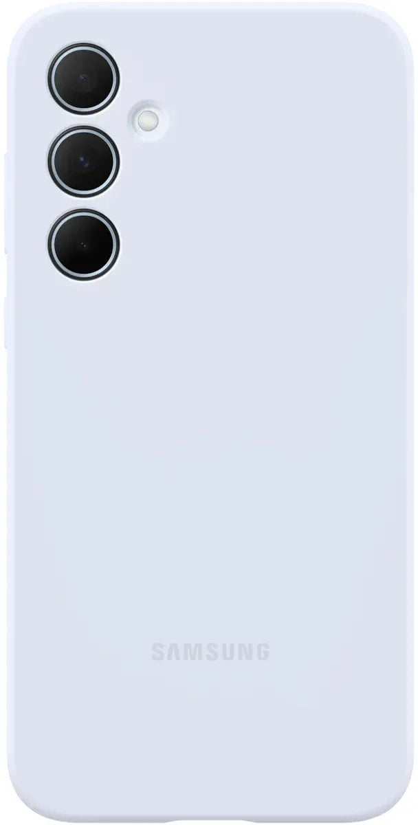 Samsung Silicone Cover Galaxy A35 5G Light Blue - Essentify