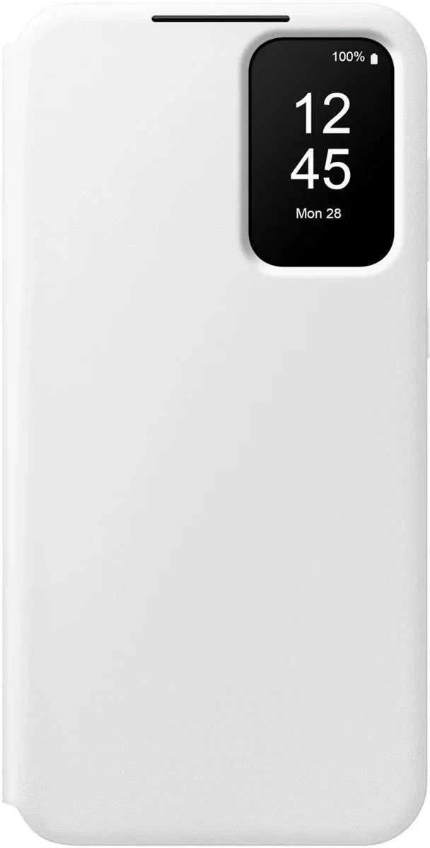 Samsung Smart Clear View Cover Galaxy A35 5G White - Essentify