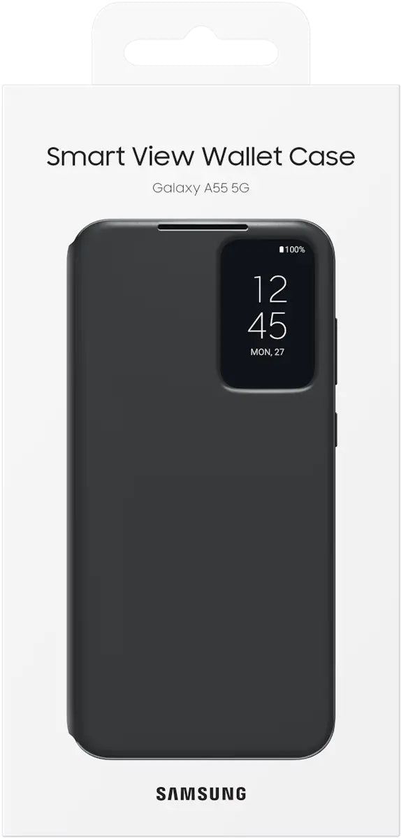 Samsung Ef-Za556Cbegww Samsung Smart Clear View Cover Galaxy A55 5G Black