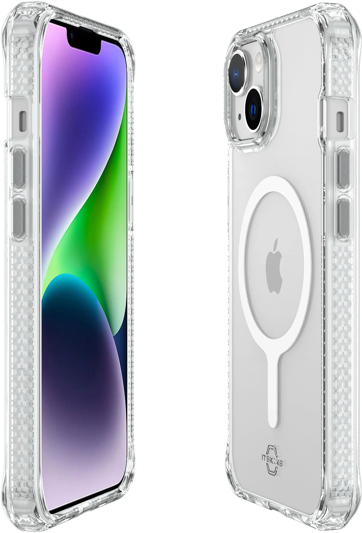 Itskins Level 2 Hybridmagclear_R For Apple Iphone 13 Transparent - Essentify