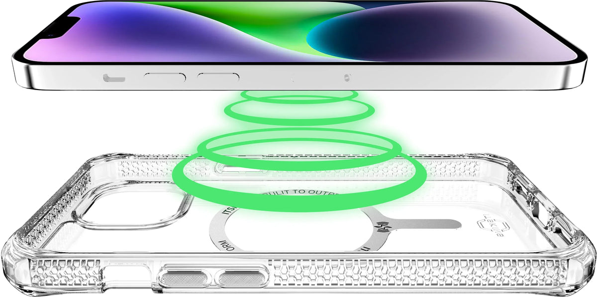 Itskins Level 2 Hybridmagclear_R For Apple Iphone 13 Transparent - Essentify