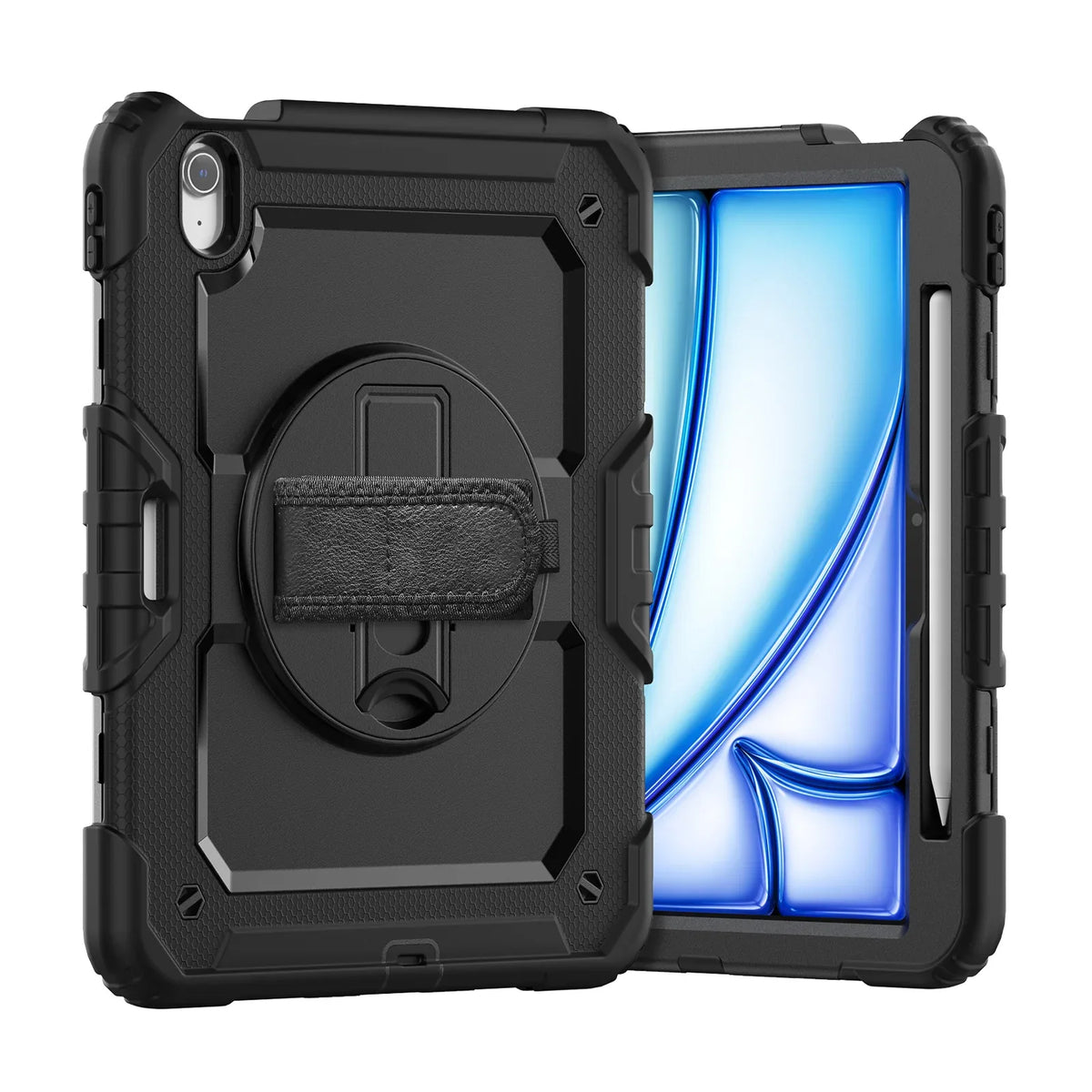 Xccess Survivor Essential Case Apple Ipad Air 11 (2024/2025) Black (Screenless) - Essentify