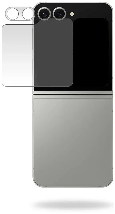 Mobilize Glass Screen Protector Samsung Galaxy Z Flip6 (Outer Display + Camera) - Essentify