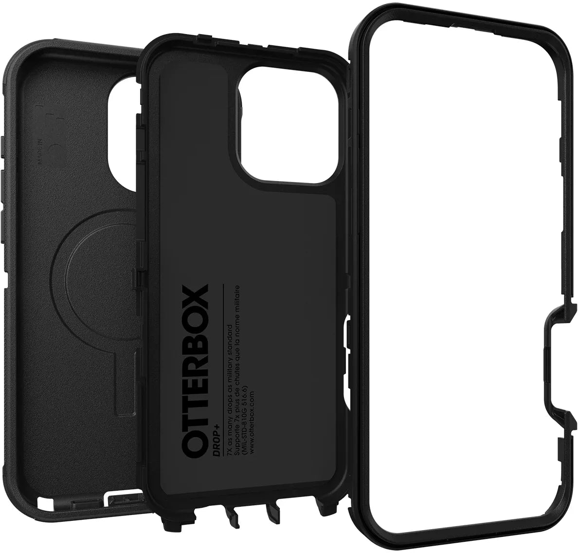 Otterbox Defender Series Xt With Magsafe Apple Iphone 16 Pro Max Black - Essentify