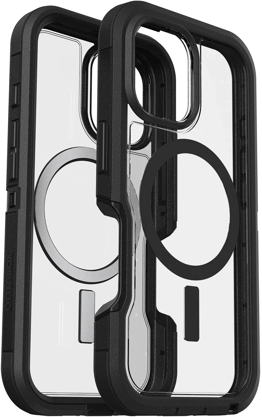 Otterbox Defender Series Xt With Magsafe Apple Iphone 16 Clear/Black - Essentify