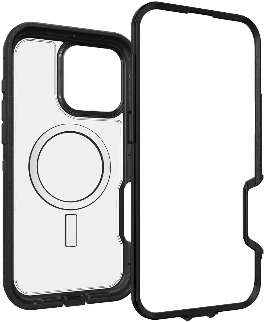 Otterbox Defender Series Xt With Magsafe Apple Iphone 16 Pro Max Clear/Black - Essentify