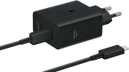 Samsung Usb-C Pd Wall Charger 50W + Usb-C Cable Black - Essentify