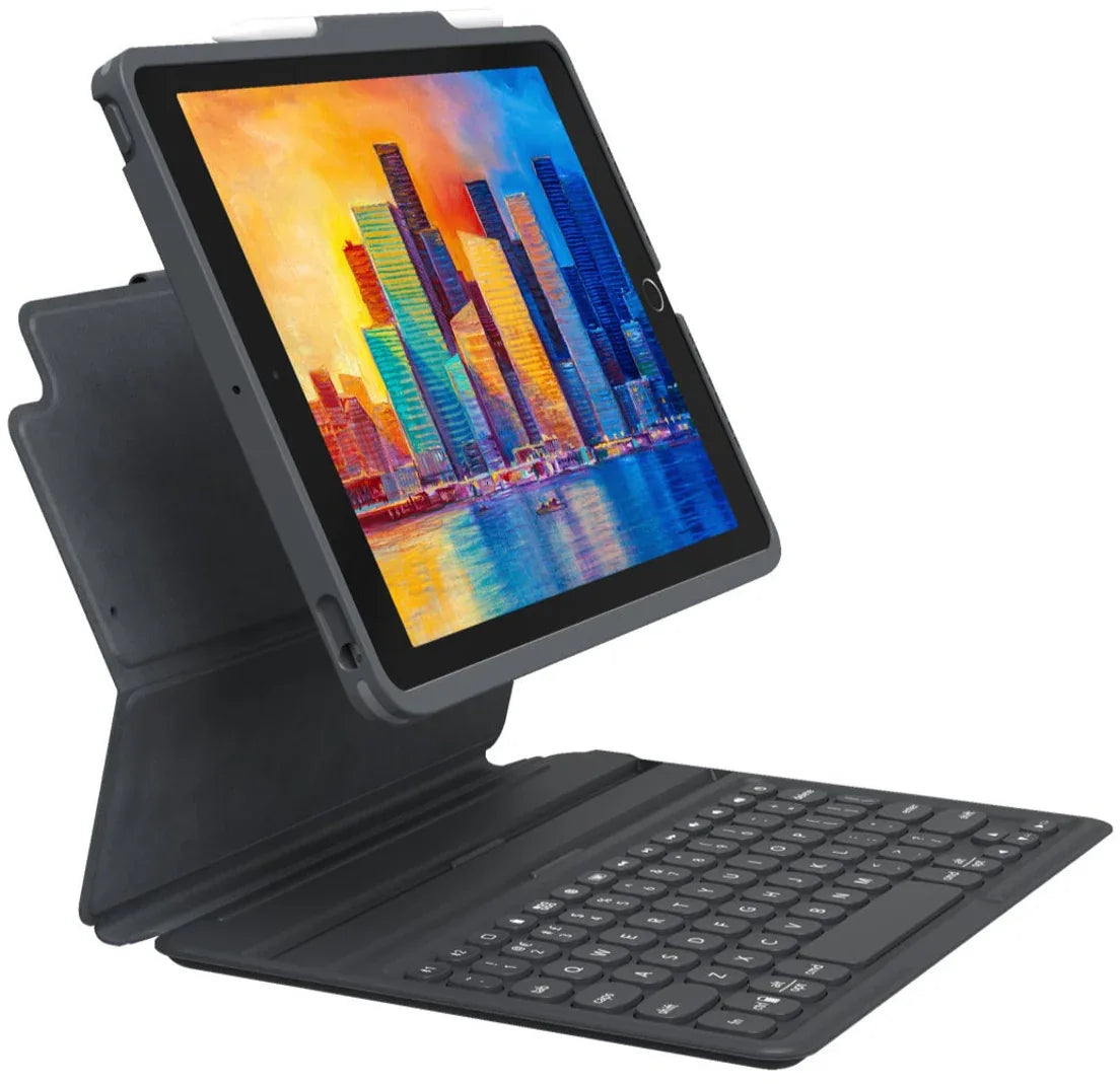 Zagg Pro Keys Bluetooth Keyboard Case For Apple Ipad 10.9 (2022)/Ipad 11 (2025) Qwerty Black - Essentify