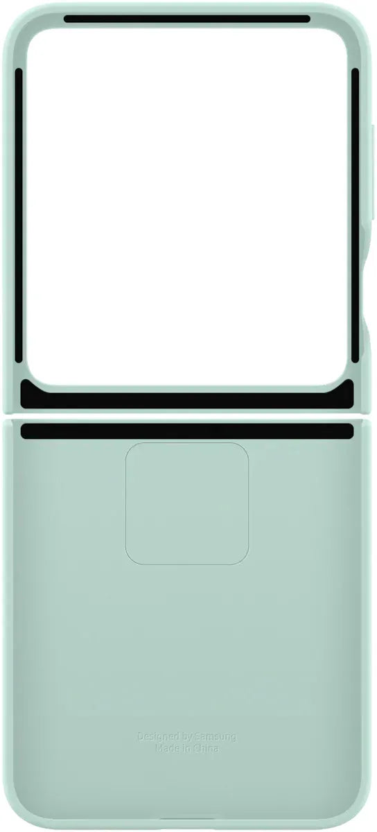 Samsung Silicone Cover With Ring Galaxy Z Flip6 Mint - Essentify
